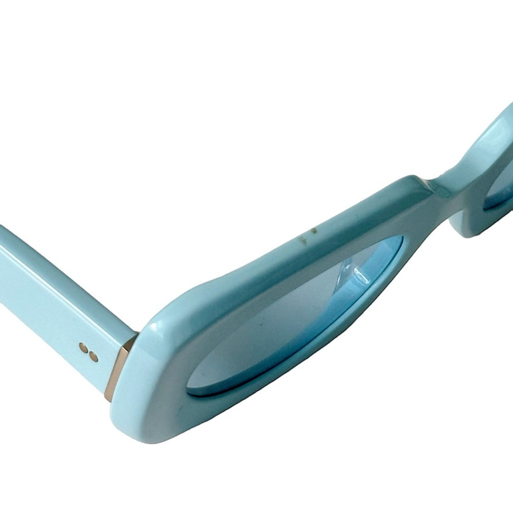 Apercu X Alyssa 01 Sky Blue Sunglasses - Picture 10 of 10